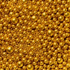 Metallic Pearls Sprinkles Antique Gold 75g - glutenvrij